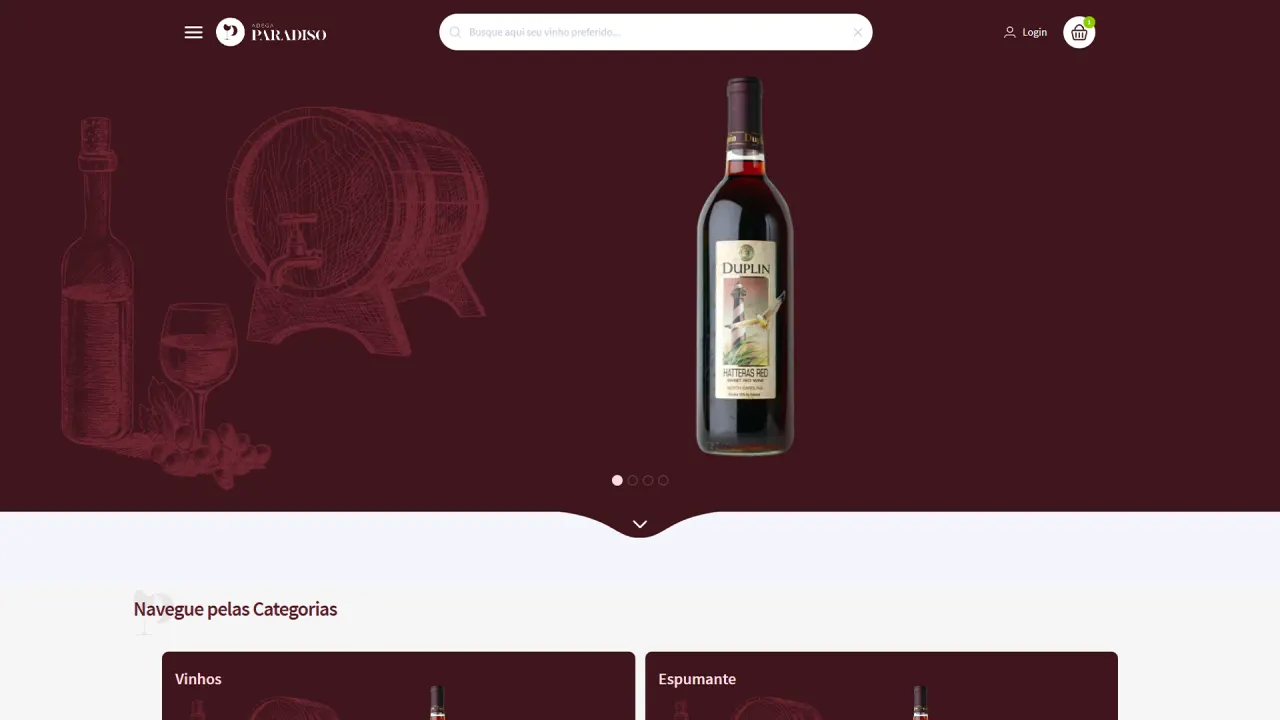 Screenshot of Adega Paradiso, image 1 of 10