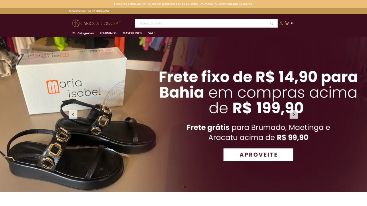 Screenshot of Carioca Concept, image 1 of 8