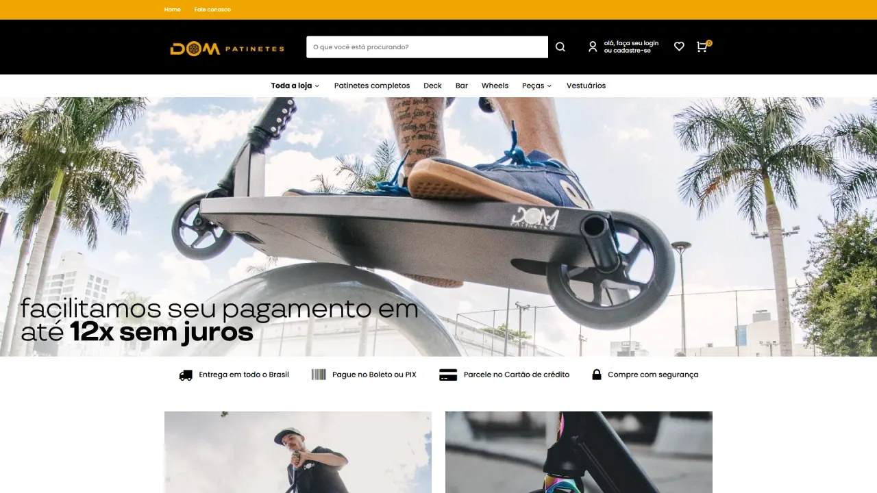 Screenshot of Dom Patinetes, image 1 of 7