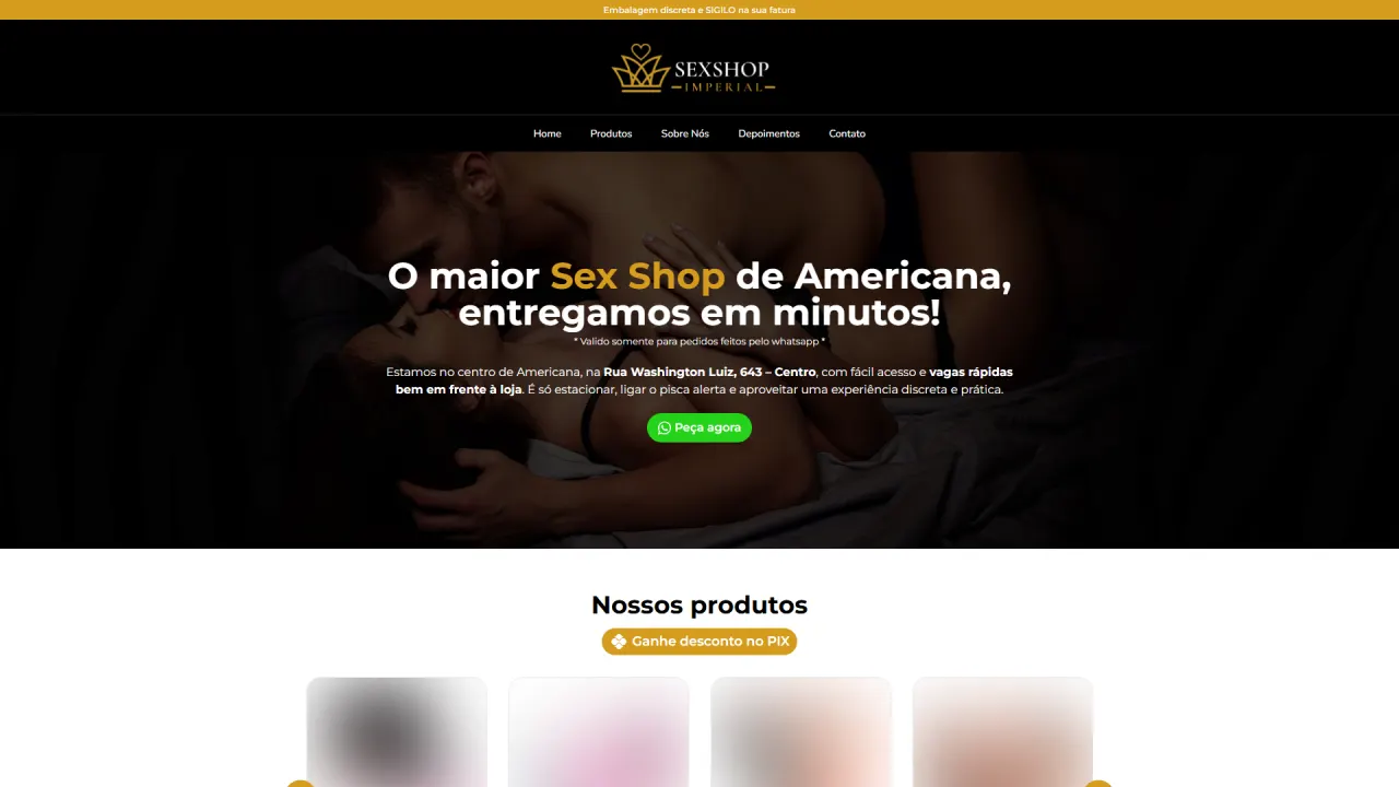 Screenshot of Imperial Sexshop, image 1 of 3