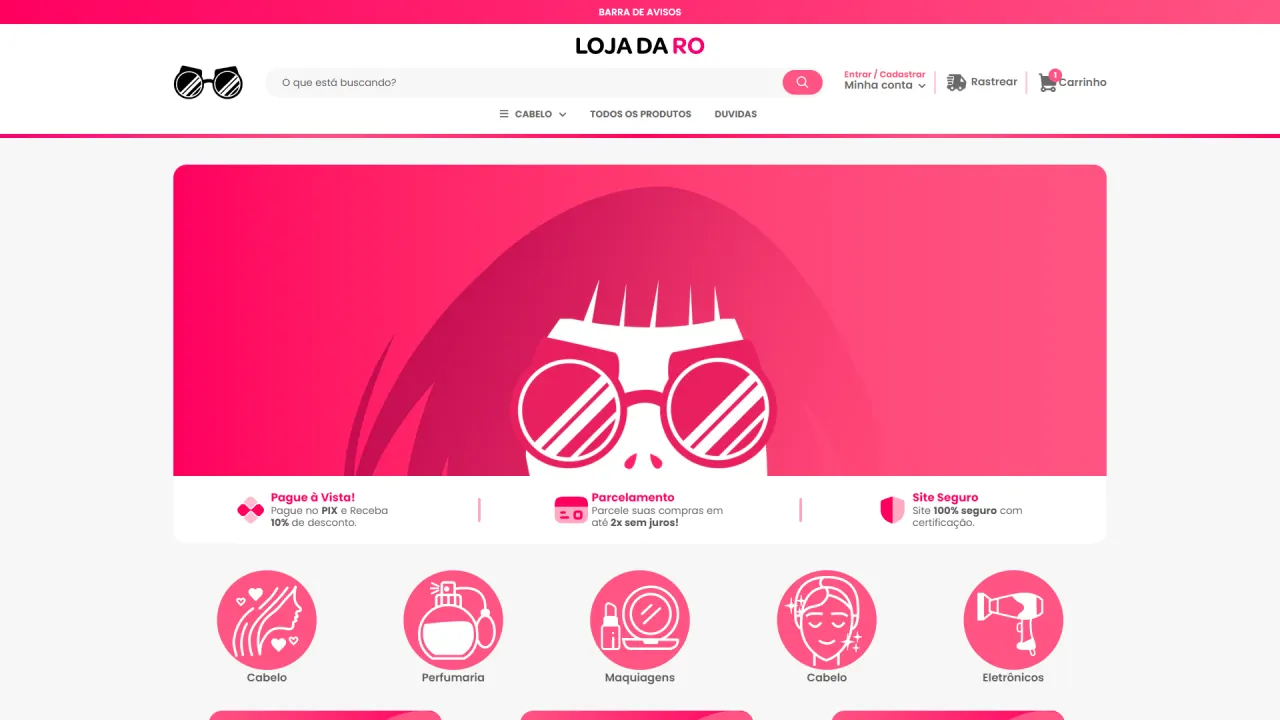 Screenshot of Loja da RO, image 1 of 8