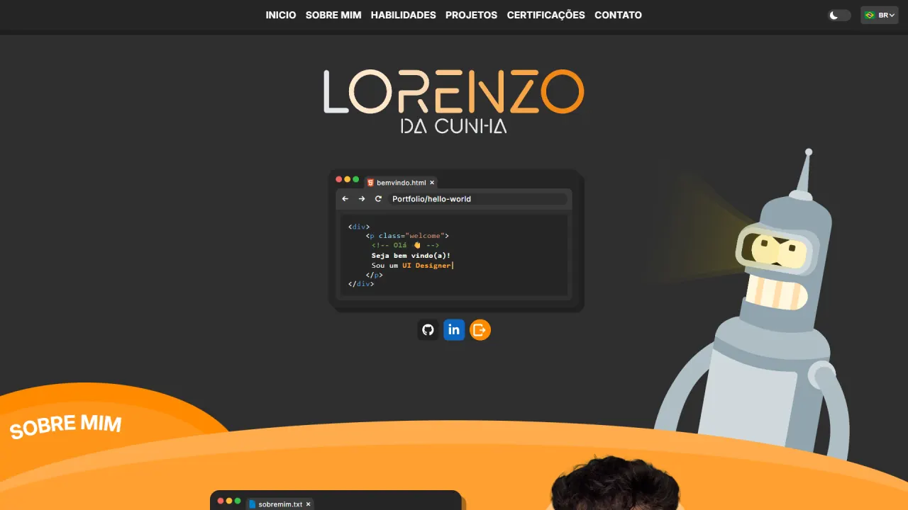 Screenshot of Portfólio, image 1 of 1