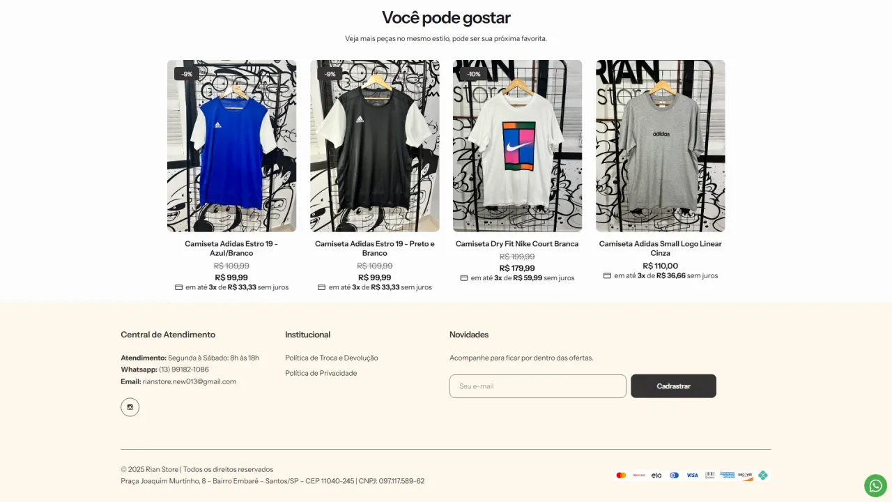 Captura de Rian Store, imagem 8 de 8