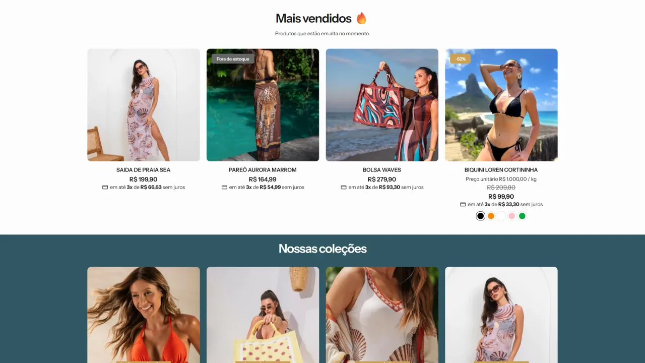 Captura de Solore Beachwear, imagen 2 de 9