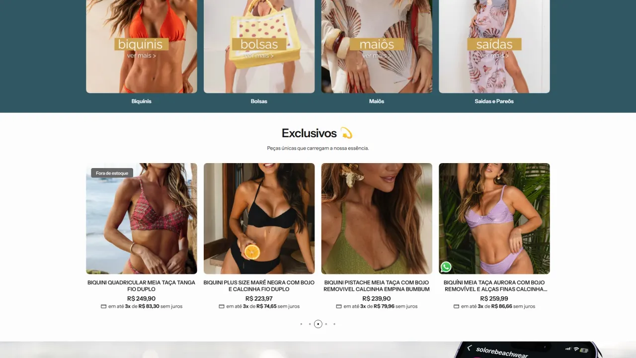 Captura de Solore Beachwear, imagen 3 de 9