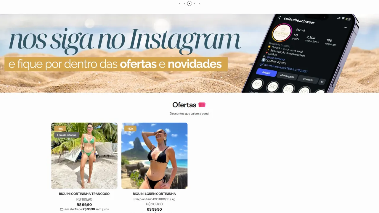 Captura de Solore Beachwear, imagen 4 de 9
