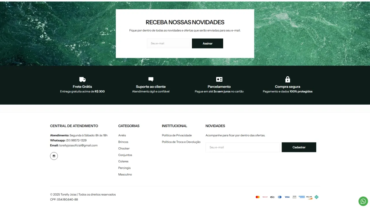 Screenshot of Torelly Joias, image 10 of 10