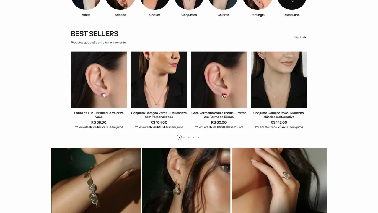 Screenshot of Torelly Joias, image 2 of 10