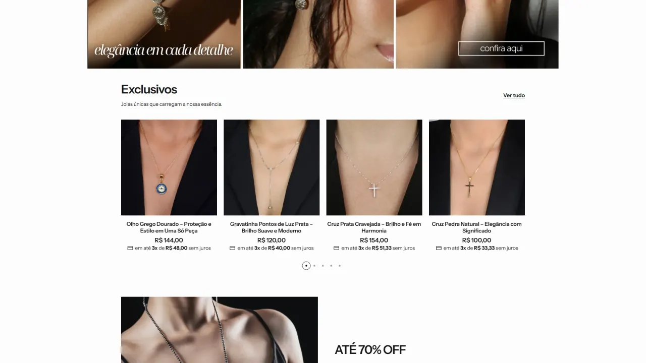 Screenshot of Torelly Joias, image 3 of 10