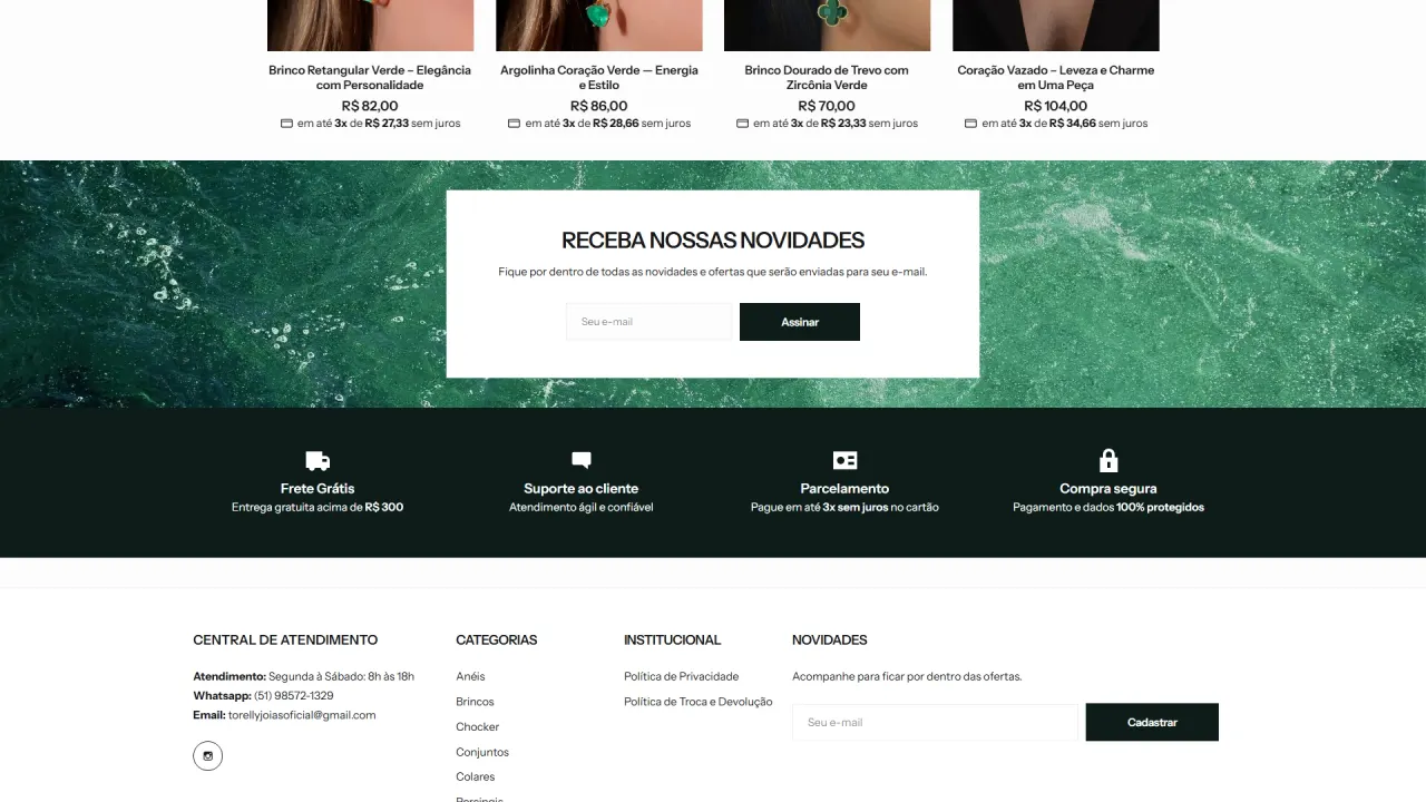 Screenshot of Torelly Joias, image 9 of 10